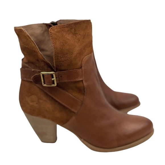 GARNET HILL Riley Heeled Buckle Boots - Picture 3 of 13